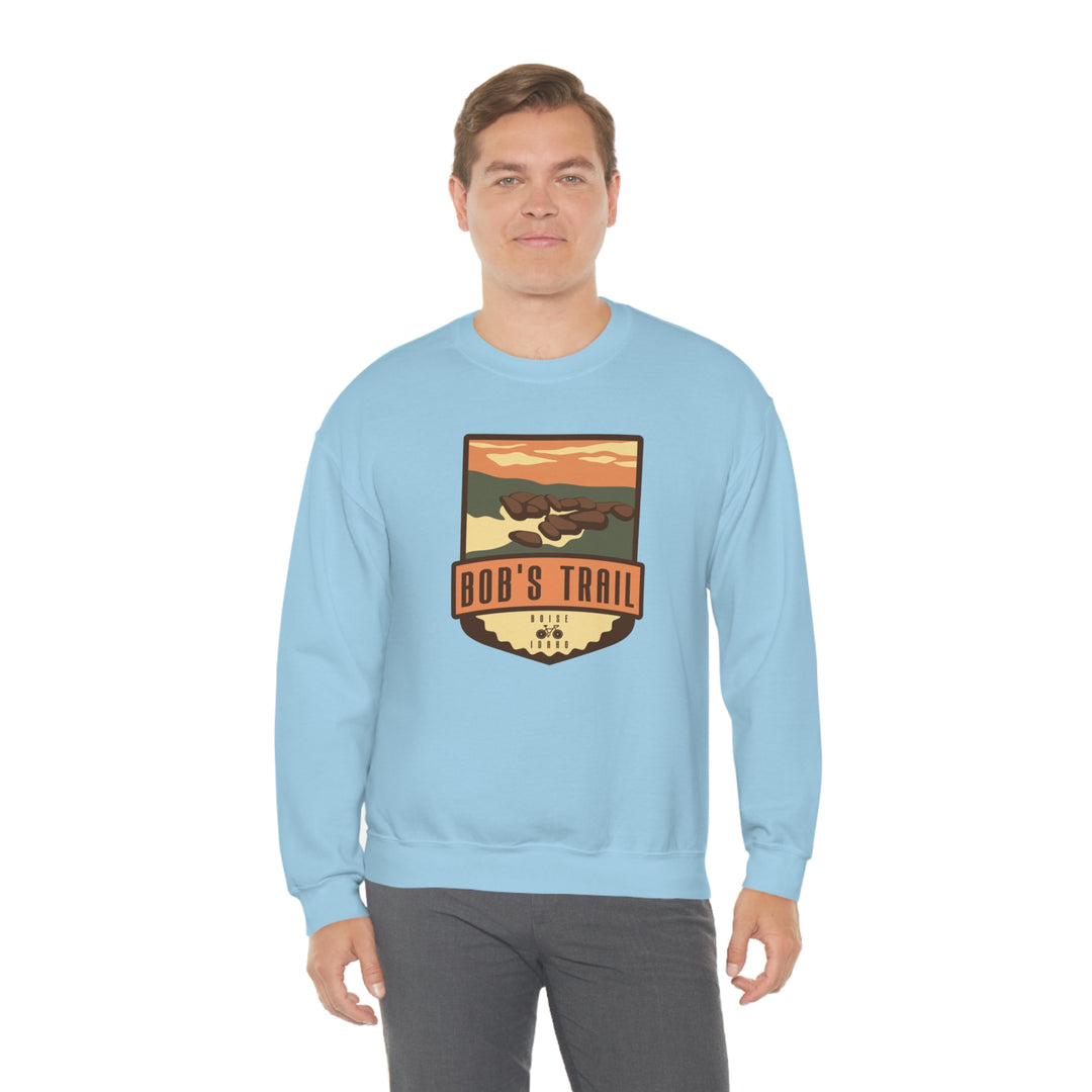 Bob's Trail - Boise, Idaho Unisex Heavy Blend Crewneck Sweatshirt