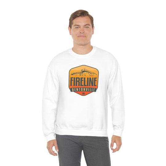 Fireline - Bentonville, Arkansas Unisex Heavy Blend Crewneck Sweatshirt