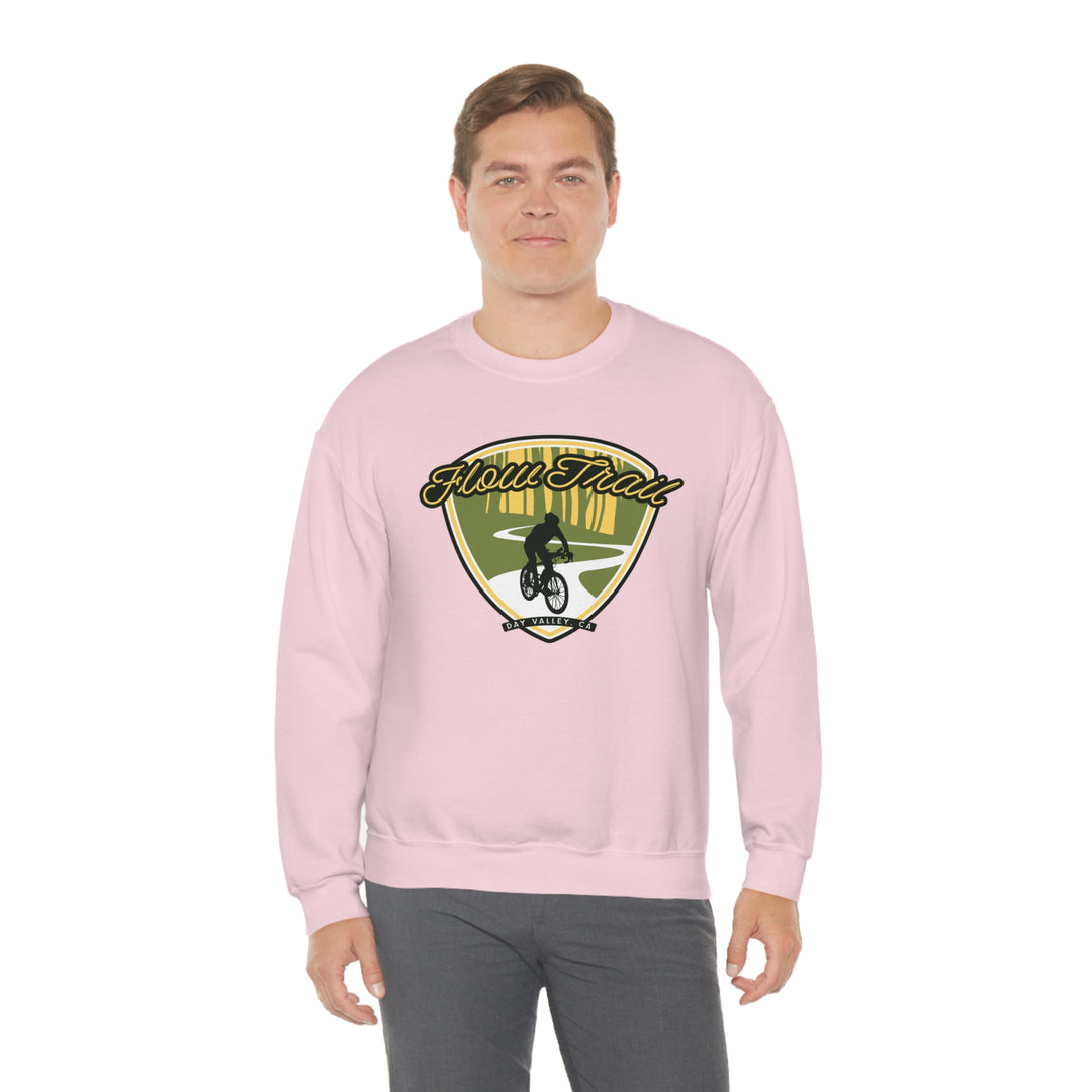 Flow Trail - Day Valley, CA Unisex Heavy Blend Crewneck Sweatshirt