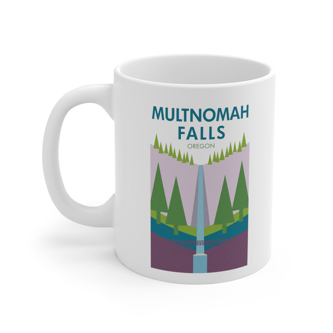 Multnomah Falls Oregon Mug