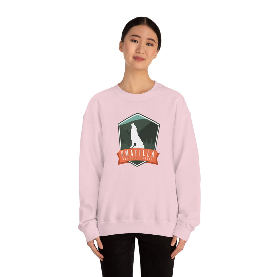 Umatilla National Forest Unisex Heavy Blend Crewneck Sweatshirt