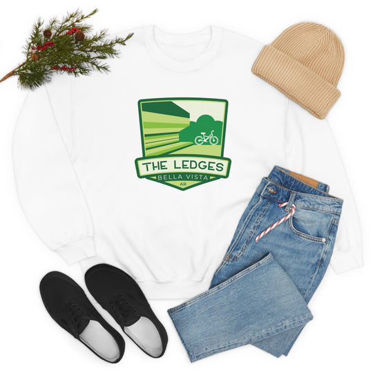 The Ledges - Bella Vista, Arkansas Unisex Heavy Blend Crewneck Sweatshirt