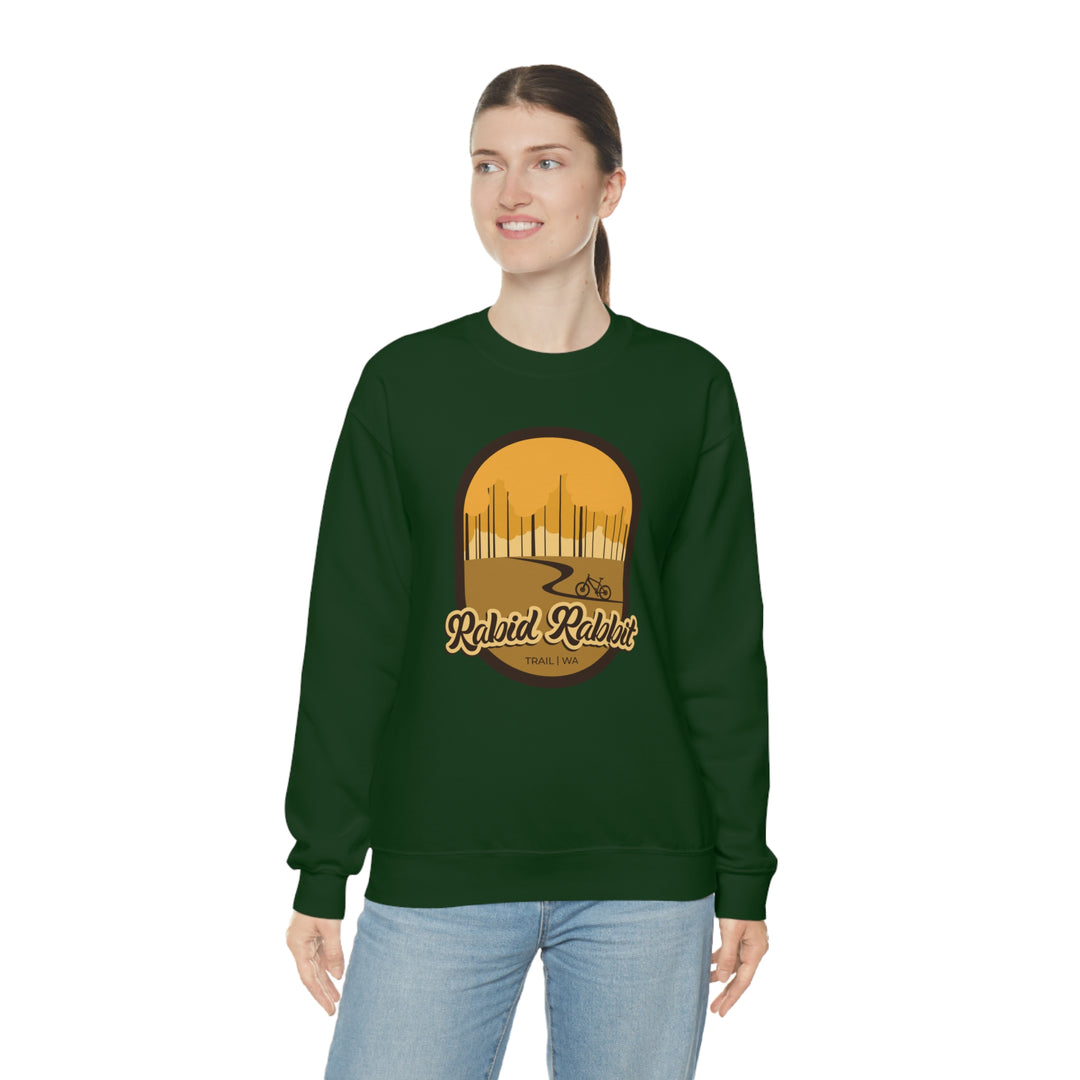 Rabid Rabbit Trail - Washington State Unisex Heavy Blend Crewneck Sweatshirt