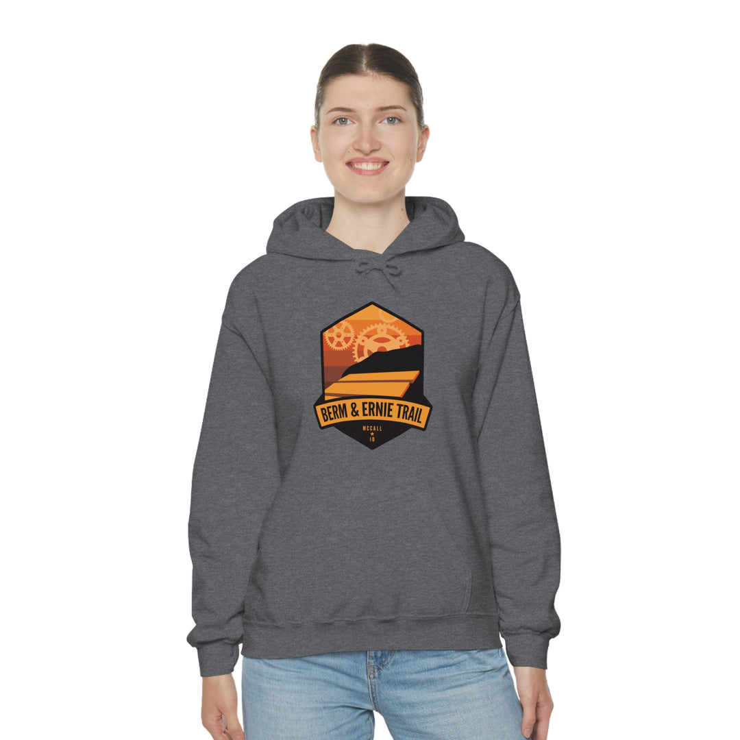 Berm & Ernie Trail - McCall, Idaho Unisex Heavy Blend Hooded Sweatshirt