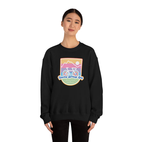 Blowing Springs Loop - Bella Vista, Arkansas Unisex Heavy Blend Crewneck Sweatshirt