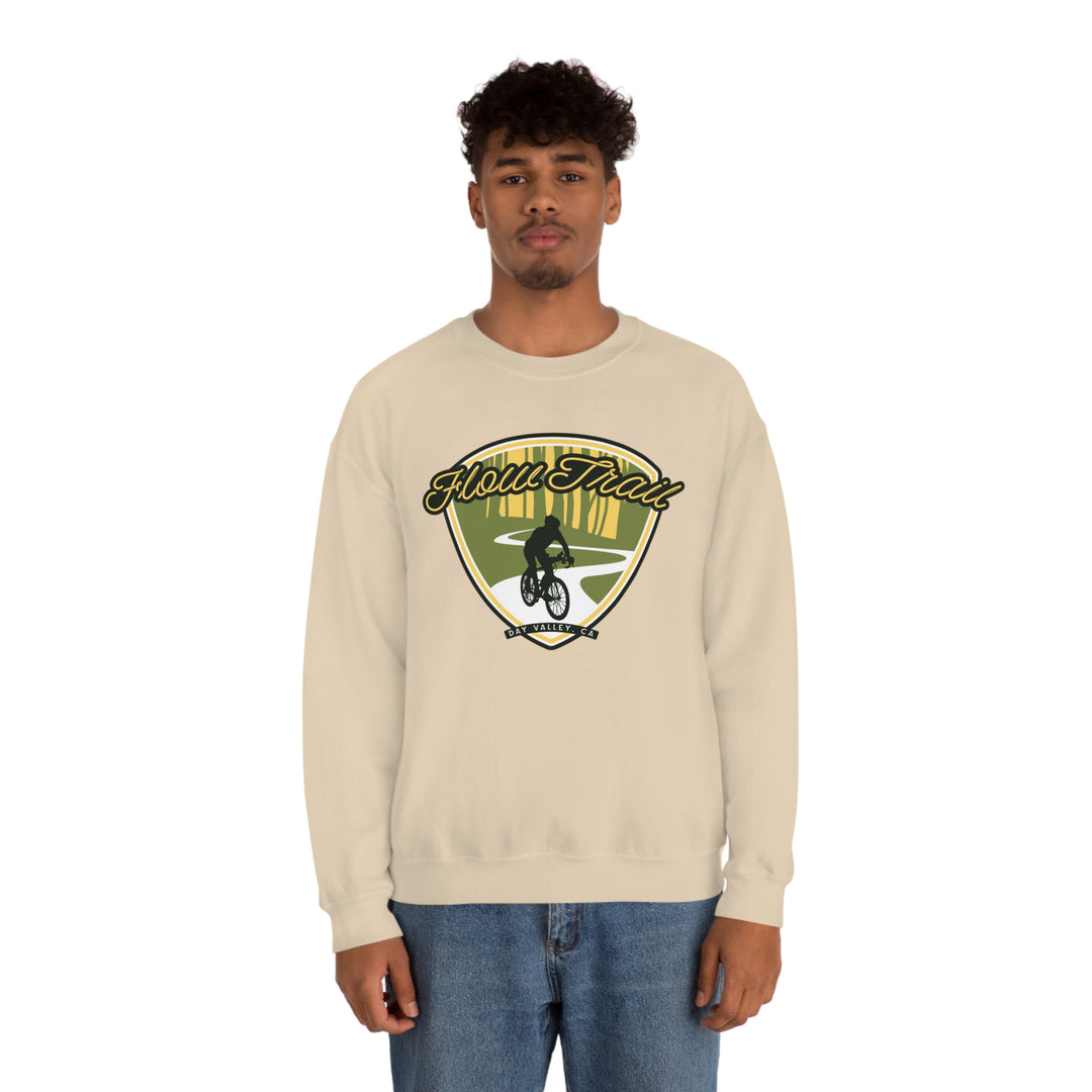 Flow Trail - Day Valley, CA Unisex Heavy Blend Crewneck Sweatshirt