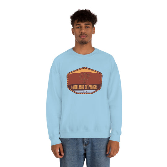 Candelabro de Paracas - Peru | Unisex Heavy Blend Crewneck Sweatshirt