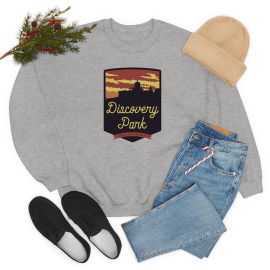 Discovery Park - Washington Unisex Heavy Blend Crewneck Sweatshirt