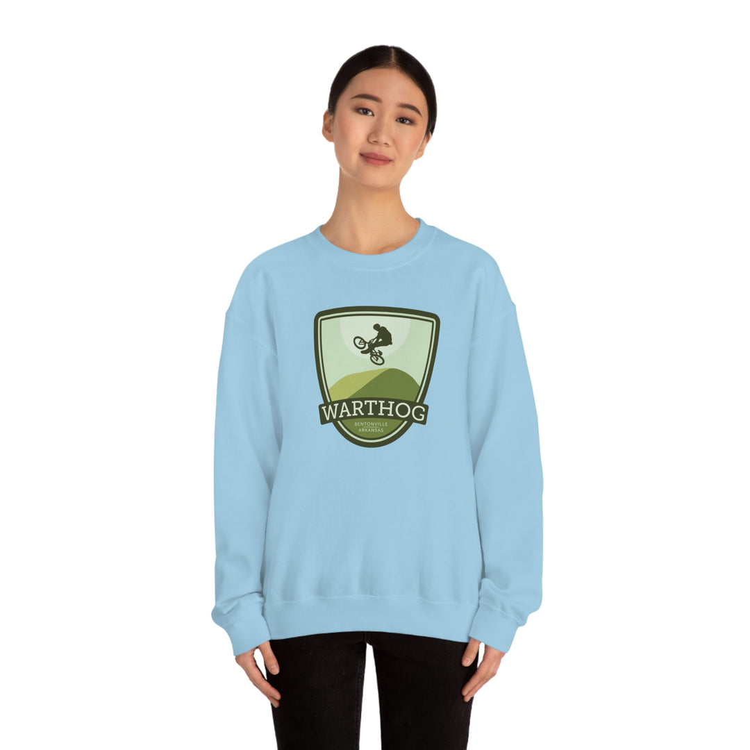 Warthog - Bentonville, Arkansas Unisex Heavy Blend Crewneck Sweatshirt