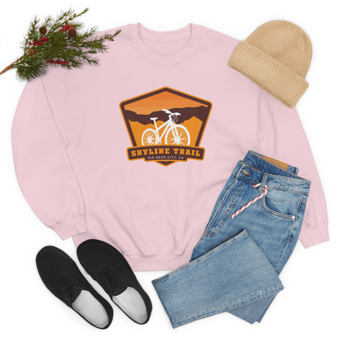 Skyline Trail - CA Unisex Heavy Blend Crewneck Sweatshirt