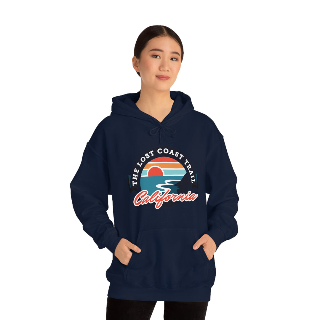 The Lost Coast Trail Unisex Heavy Blend Hoodie Sweatshirt - California, USA hiker gift