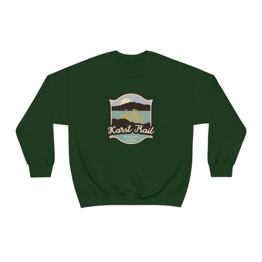 Karst Trail - Prairie Creek, Arkansas Unisex Heavy Blend Crewneck Sweatshirt