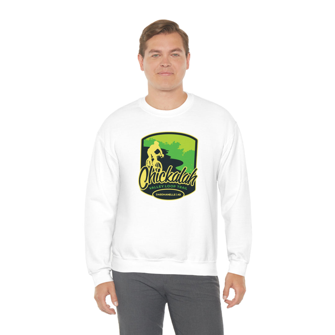 Chickalah Valley Loop Trail - Dardanelle, Arkansas Unisex Heavy Blend Crewneck Sweatshirt