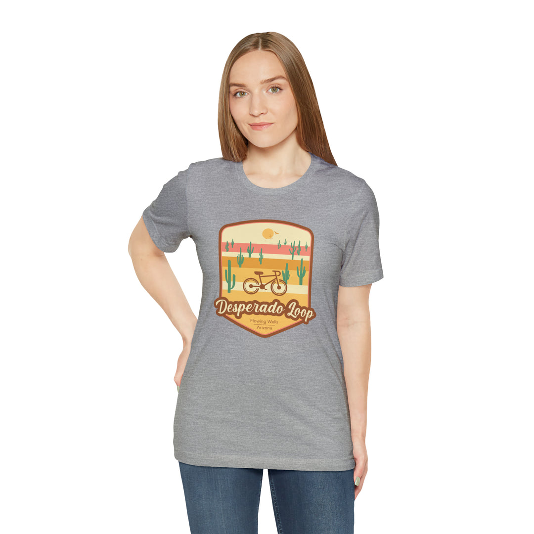 Desperado Loop - Flowing Wells, Arizona Unisex T-Shirt hiker gift - Utah