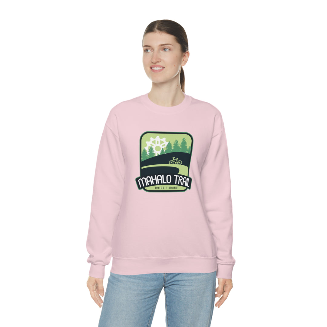 Mahalo Trail - Boise, Idaho Unisex Heavy Blend Crewneck Sweatshirt