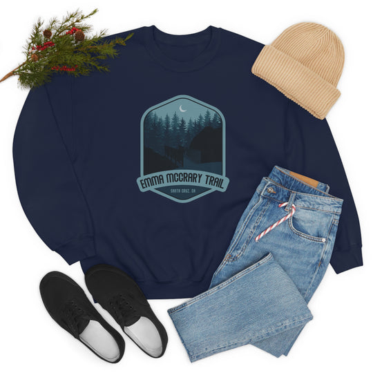 Emma McCrary Trail - Santa Cruz, CA Unisex Heavy Blend Crewneck Sweatshirt