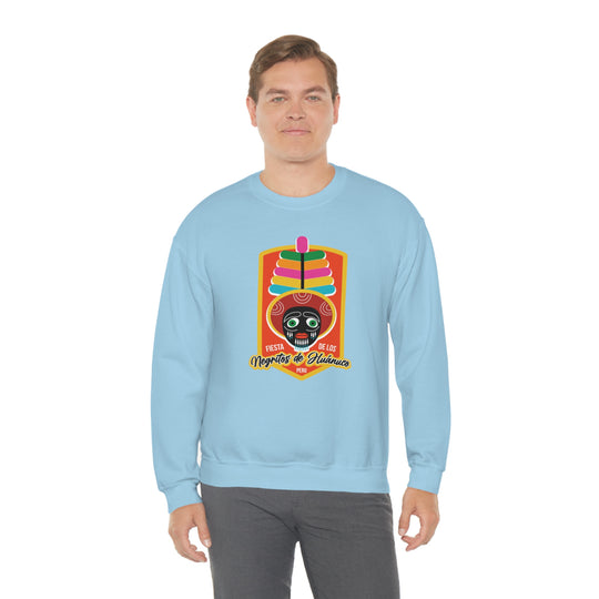 Fiesta de los Negritos de Huanuco - Peru Unisex Heavy Blend Crewneck Sweatshirt