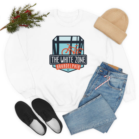 The White Zone - Arkadelphia, Arkansas Unisex Heavy Blend Crewneck Sweatshirt