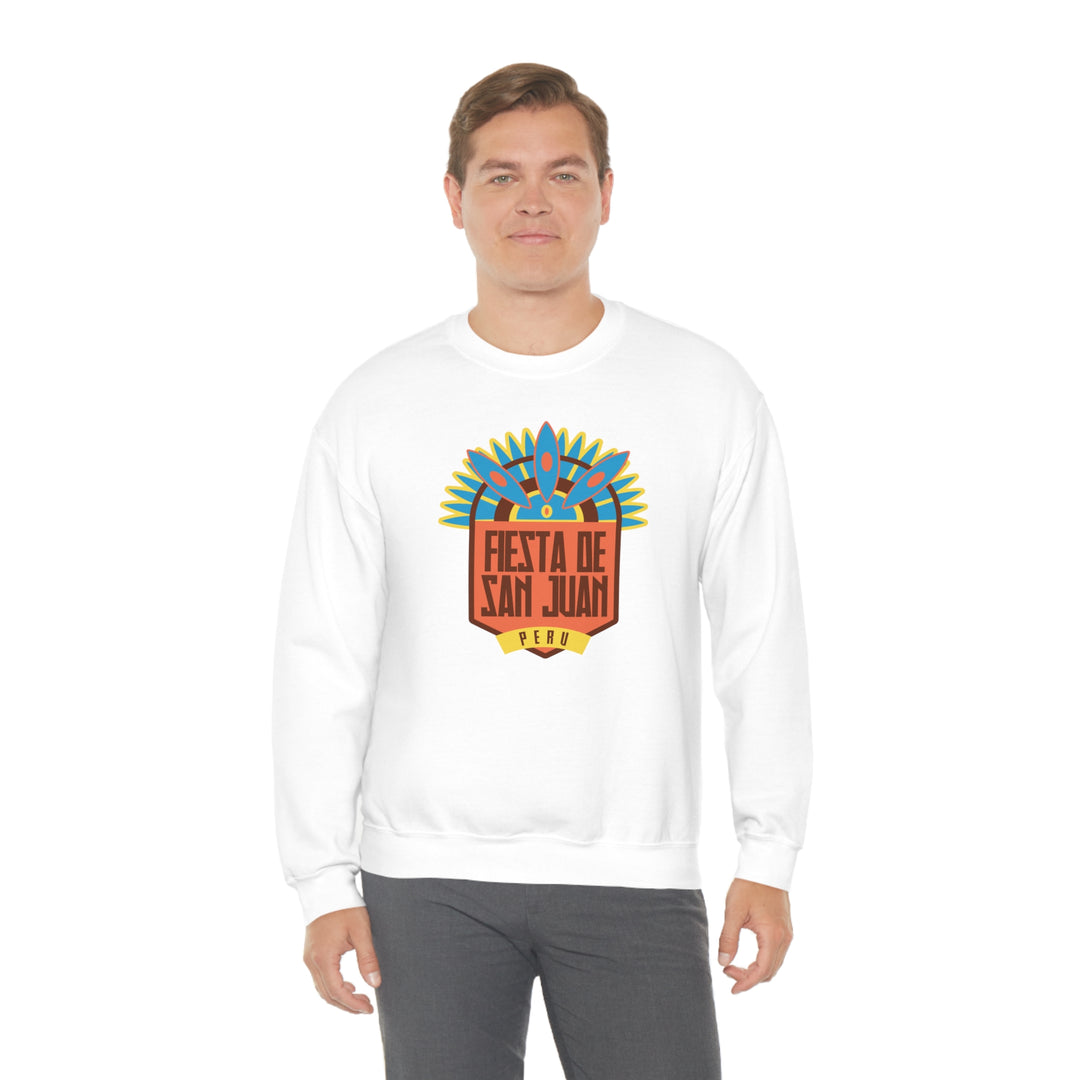 Fiesta de San Juan - Peru Unisex Heavy Blend Crewneck Sweatshirt