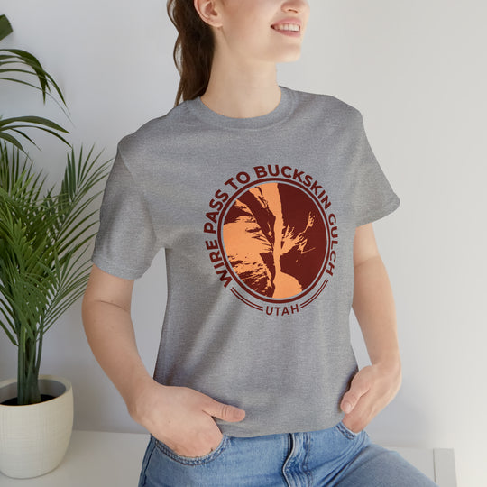 Wire Pass to Buckskin Gulch Short-Sleeve Unisex T-Shirt hiker gift - Utah