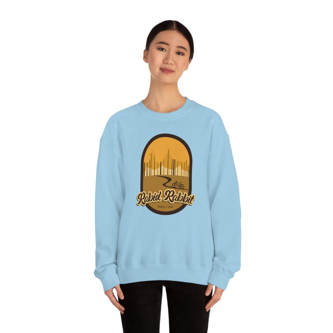 Rabid Rabbit Trail - Washington State Unisex Heavy Blend Crewneck Sweatshirt