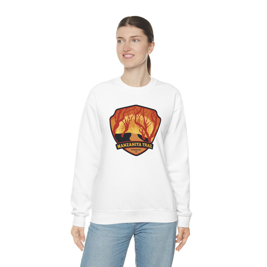 Manzanita Trail - Woodside, California Unisex Heavy Blend Crewneck Sweatshirt