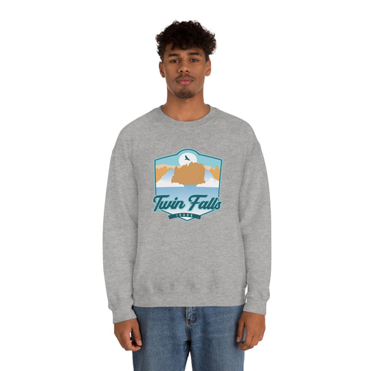 Twin Falls - Idaho Unisex Heavy Blend Crewneck Sweatshirt