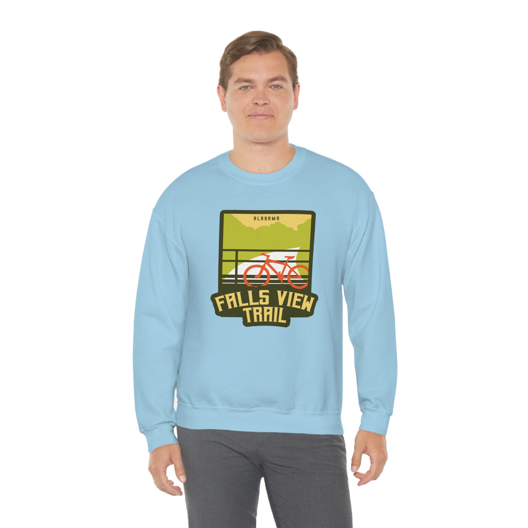 Falls View Trail - Alabama Unisex Heavy Blend Crewneck Sweatshirt