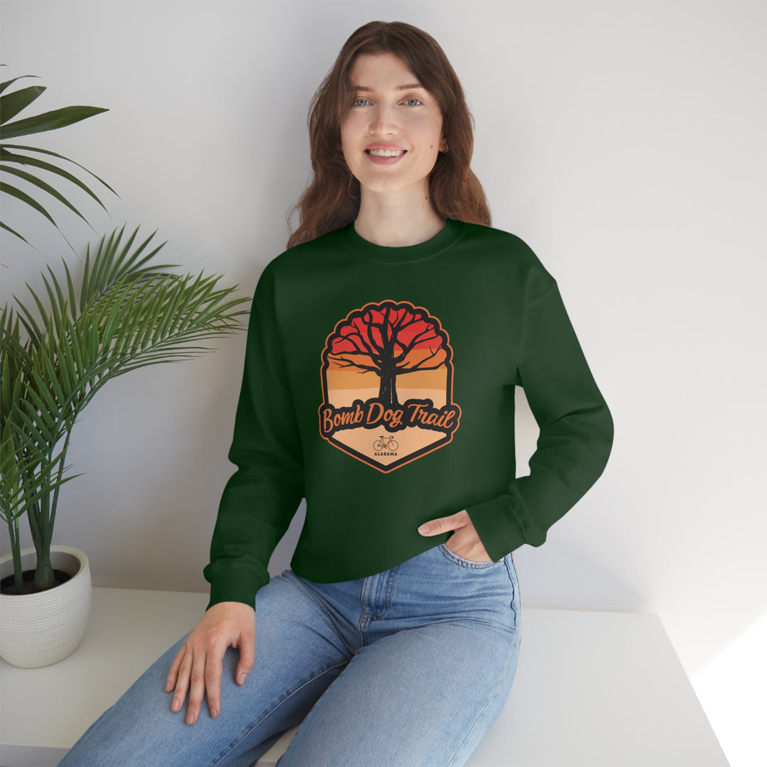 Bomb Dog Trail - Alabama Unisex Heavy Blend Crewneck Sweatshirt