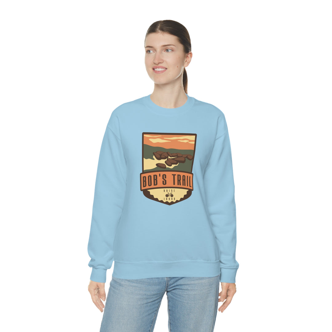 Bob's Trail - Boise, Idaho Unisex Heavy Blend Crewneck Sweatshirt