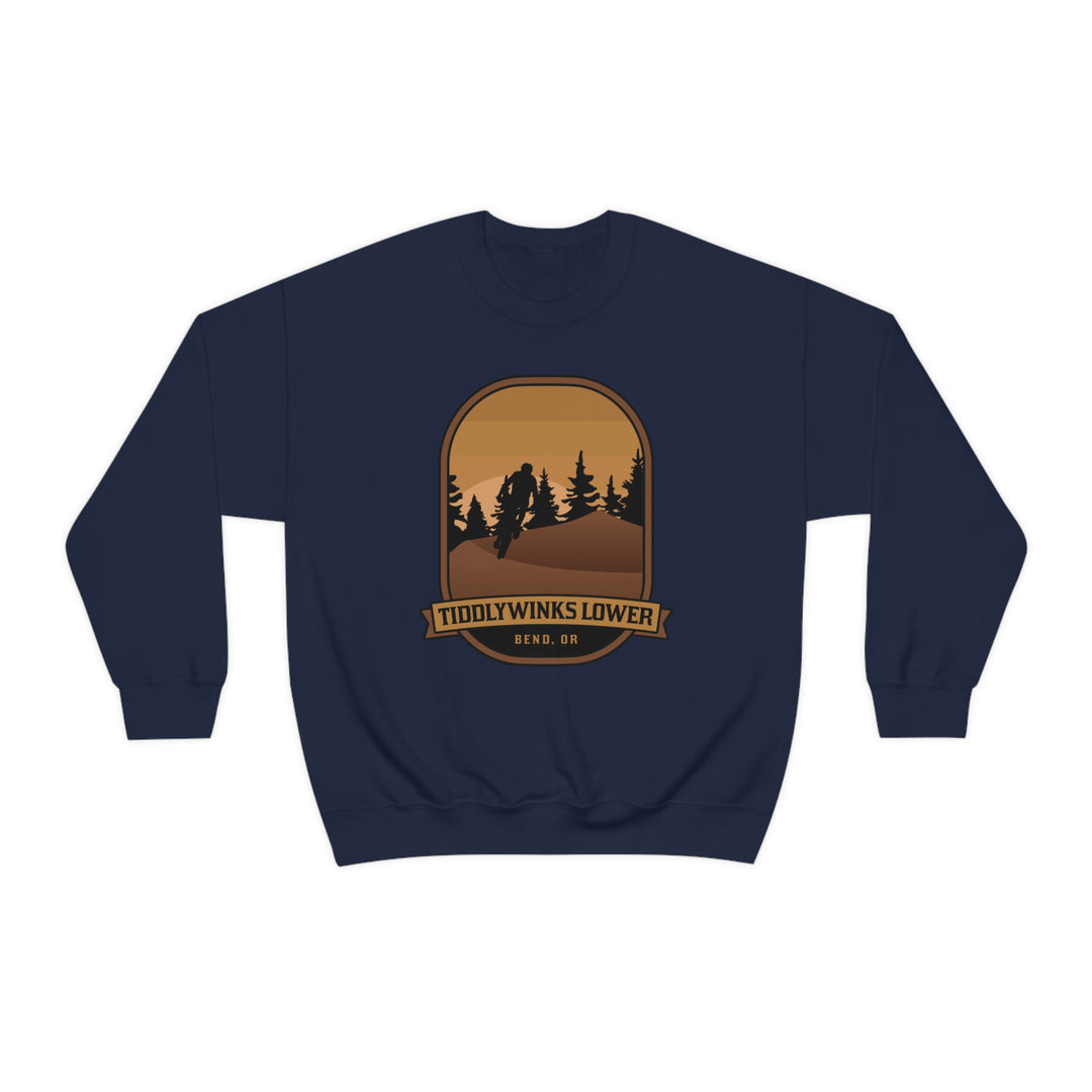 Tiddlywinks Lower - Bend, Oregon Unisex Heavy Blend Crewneck Sweatshirt