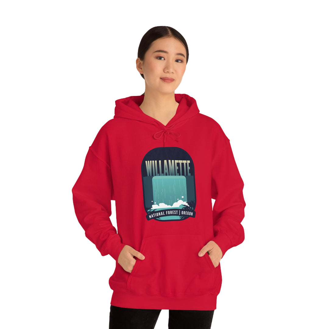 Willamette National Forest - Oregon Unisex Heavy Blend Hooded Sweatshirt