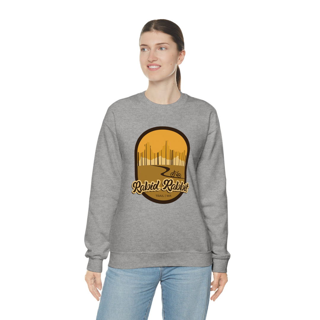 Rabid Rabbit Trail - Washington State Unisex Heavy Blend Crewneck Sweatshirt