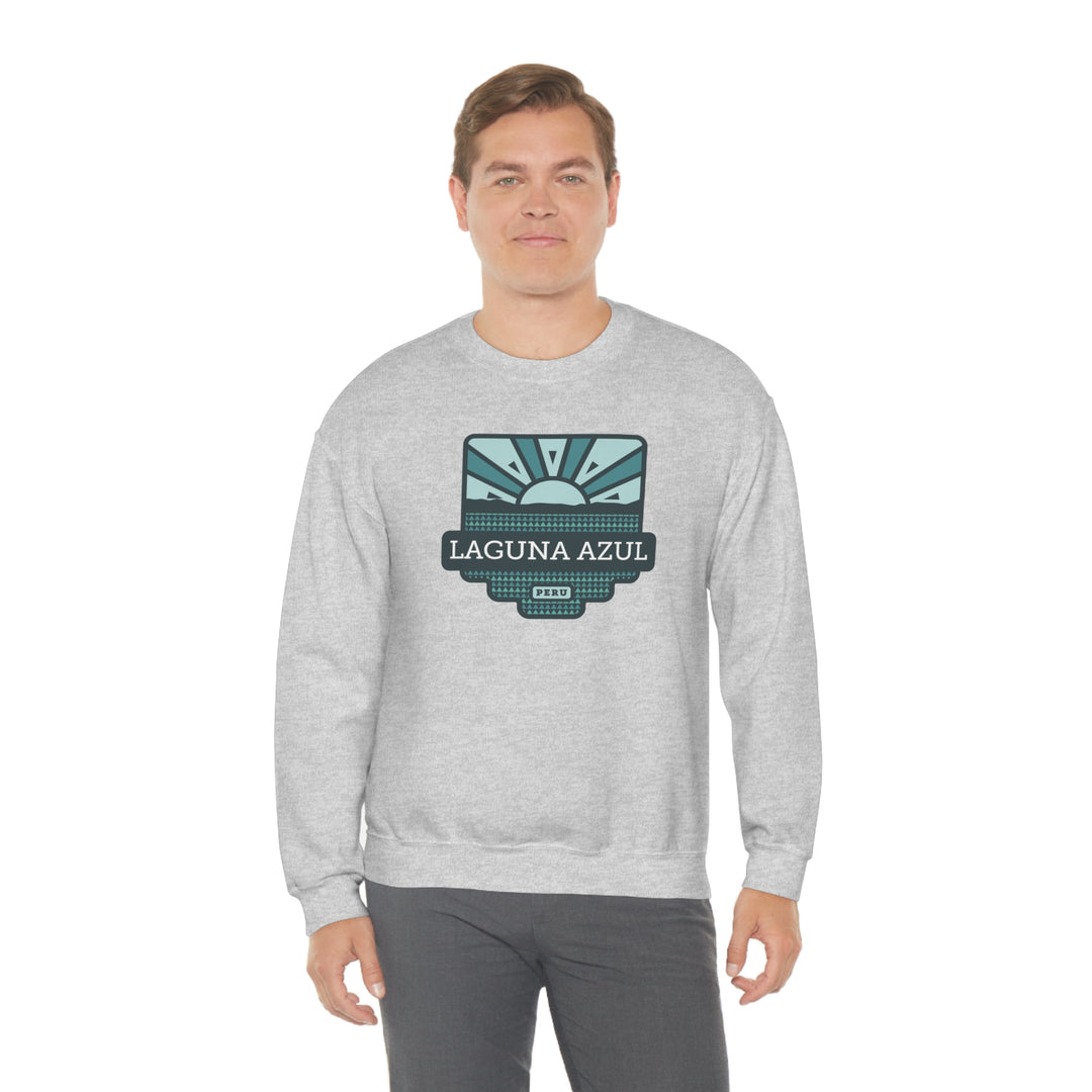 Laguna Azul - Peru Unisex Heavy Blend Crewneck Sweatshirt