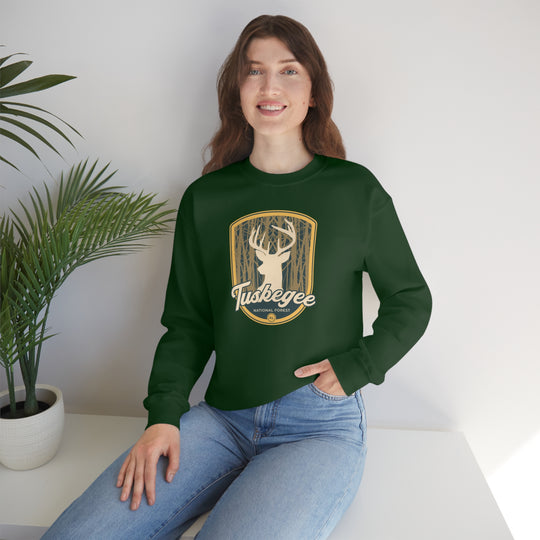 Tuskegee National Forest - Alabama Unisex Heavy Blend Crewneck Sweatshirt