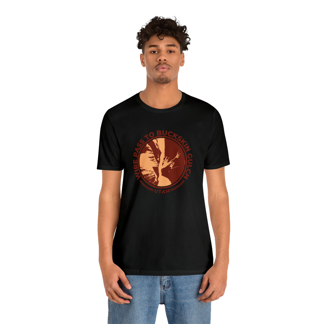 Wire Pass to Buckskin Gulch Short-Sleeve Unisex T-Shirt hiker gift - Utah