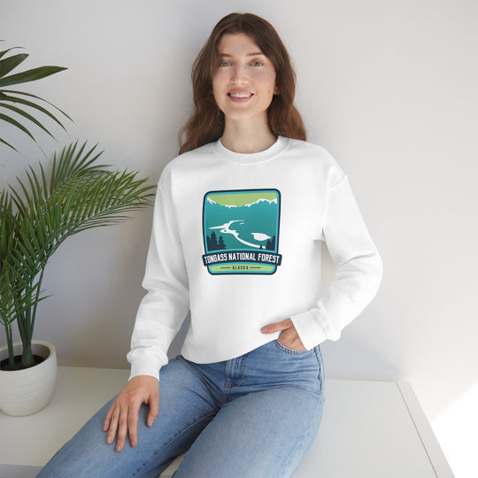 Tongass National Forest - Alaska Unisex Heavy Blend Crewneck Sweatshirt