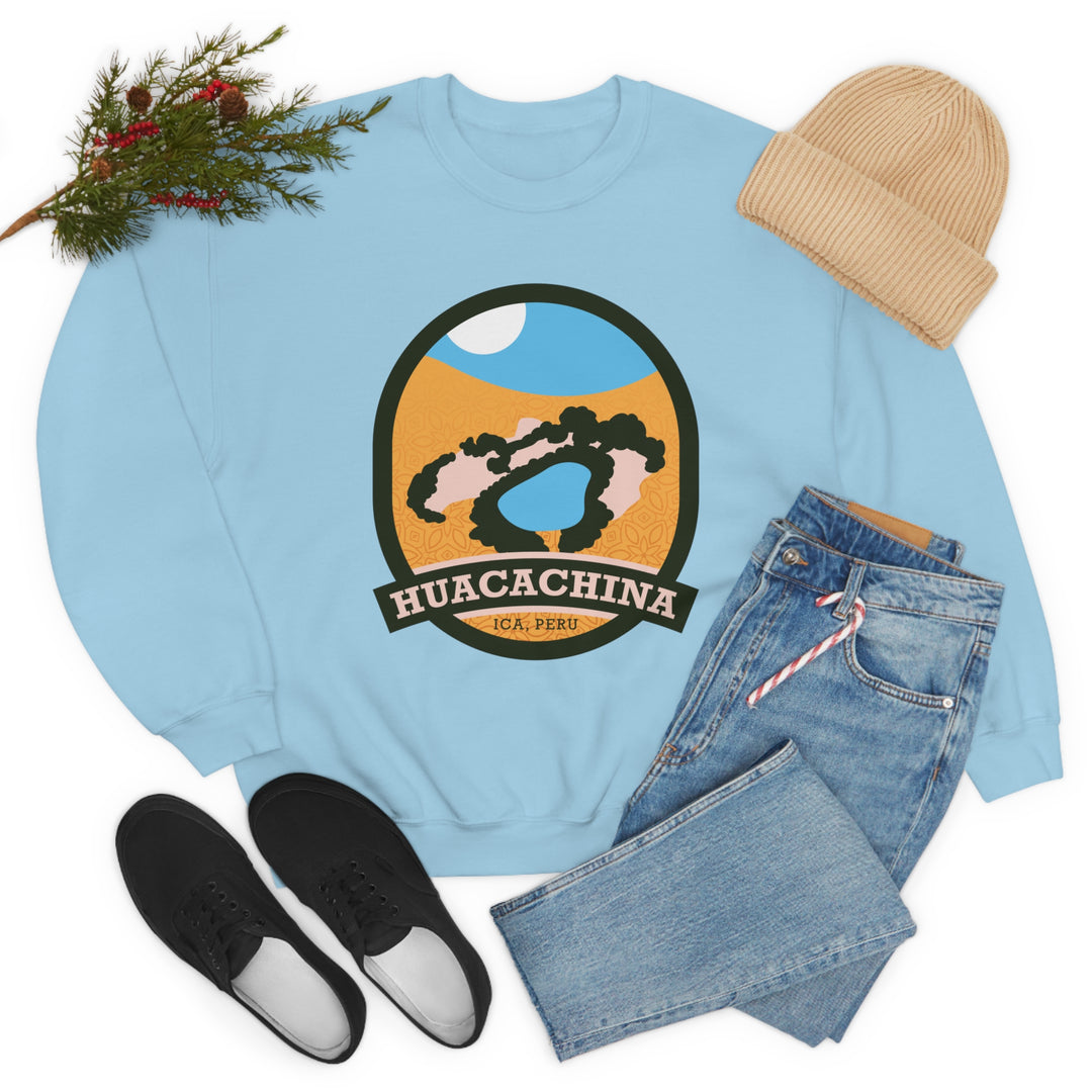 Huacachina - Ica, Peru | Unisex Heavy Blend Crewneck Sweatshirt