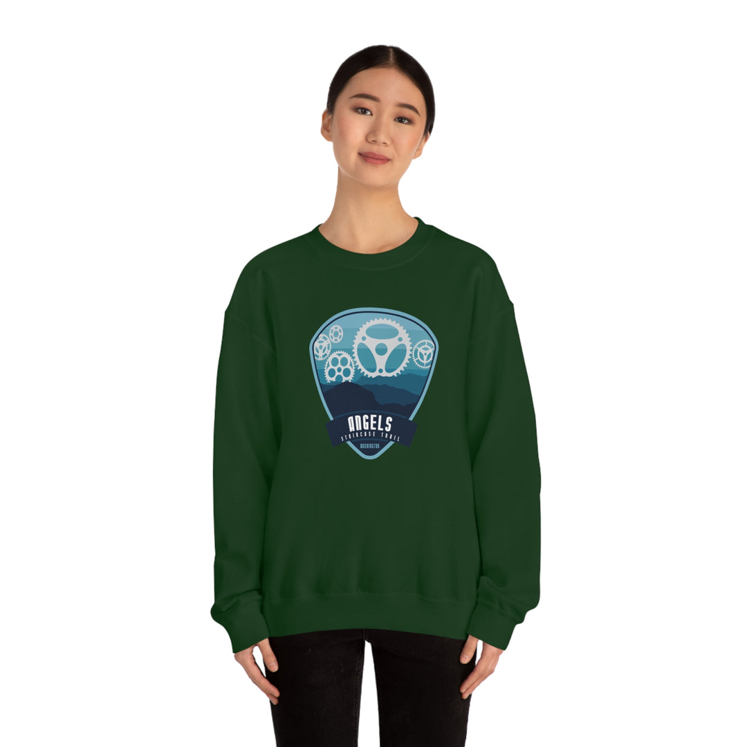 Angels Staircase Trail - Washington Unisex Heavy Blend Crewneck Sweatshirt