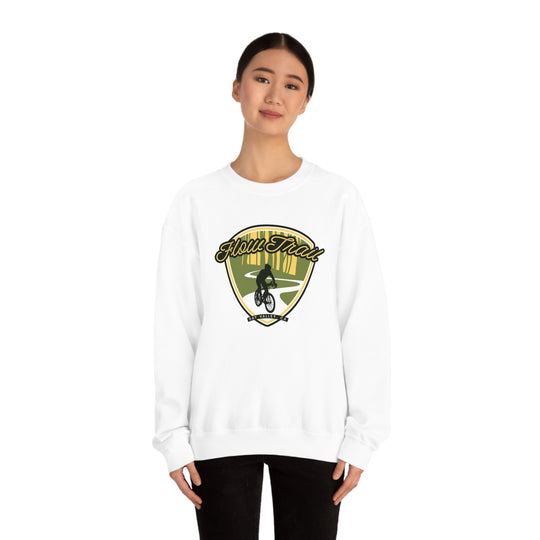 Flow Trail - Day Valley, CA Unisex Heavy Blend Crewneck Sweatshirt