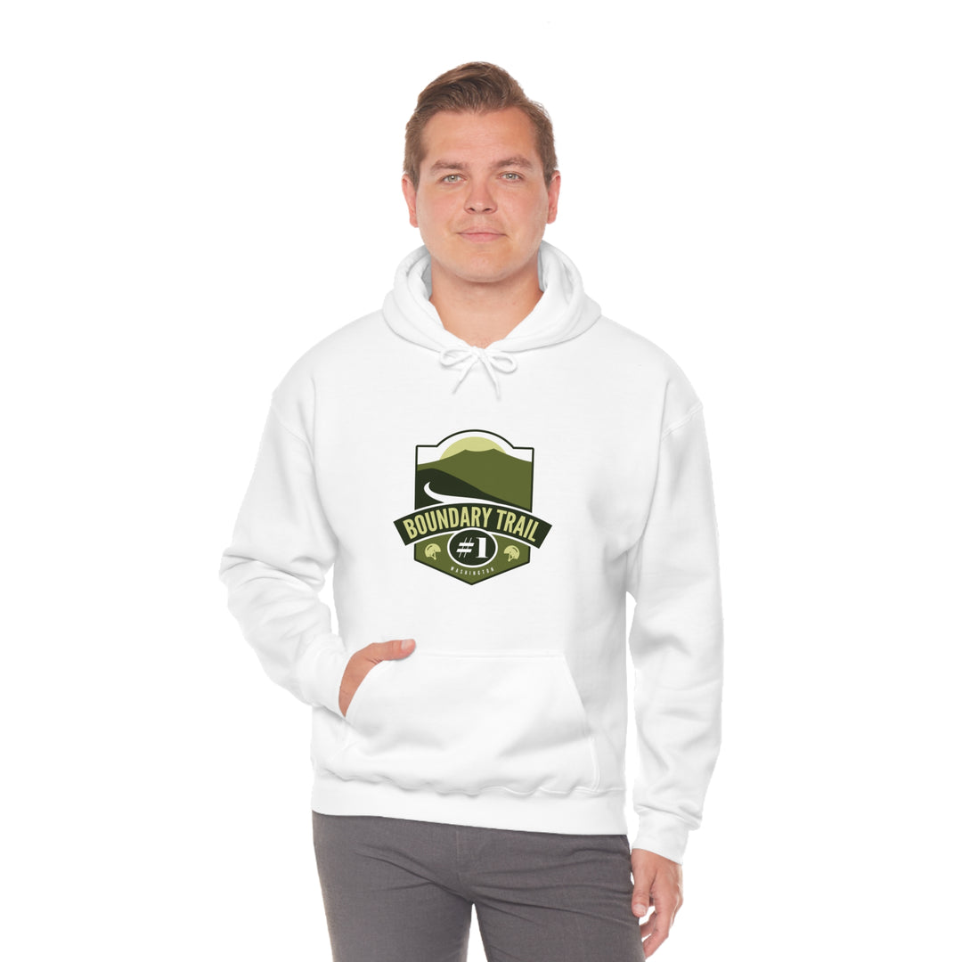 Boundary Trail #1 - Washington Unisex Heavy Blend Hooded Sweatshirt