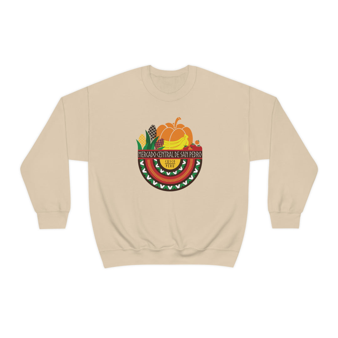 Mercado Central de San Pedro - Cusco, Peru Unisex Heavy Blend Crewneck Sweatshirt