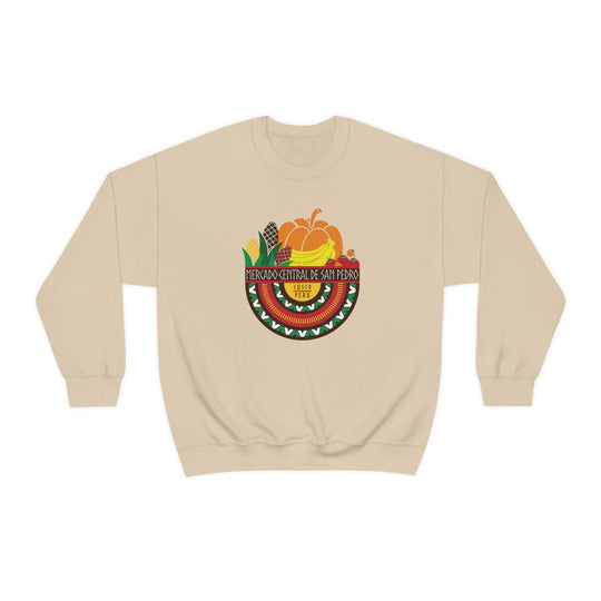 Mercado Central de San Pedro - Cusco, Peru Unisex Heavy Blend Crewneck Sweatshirt