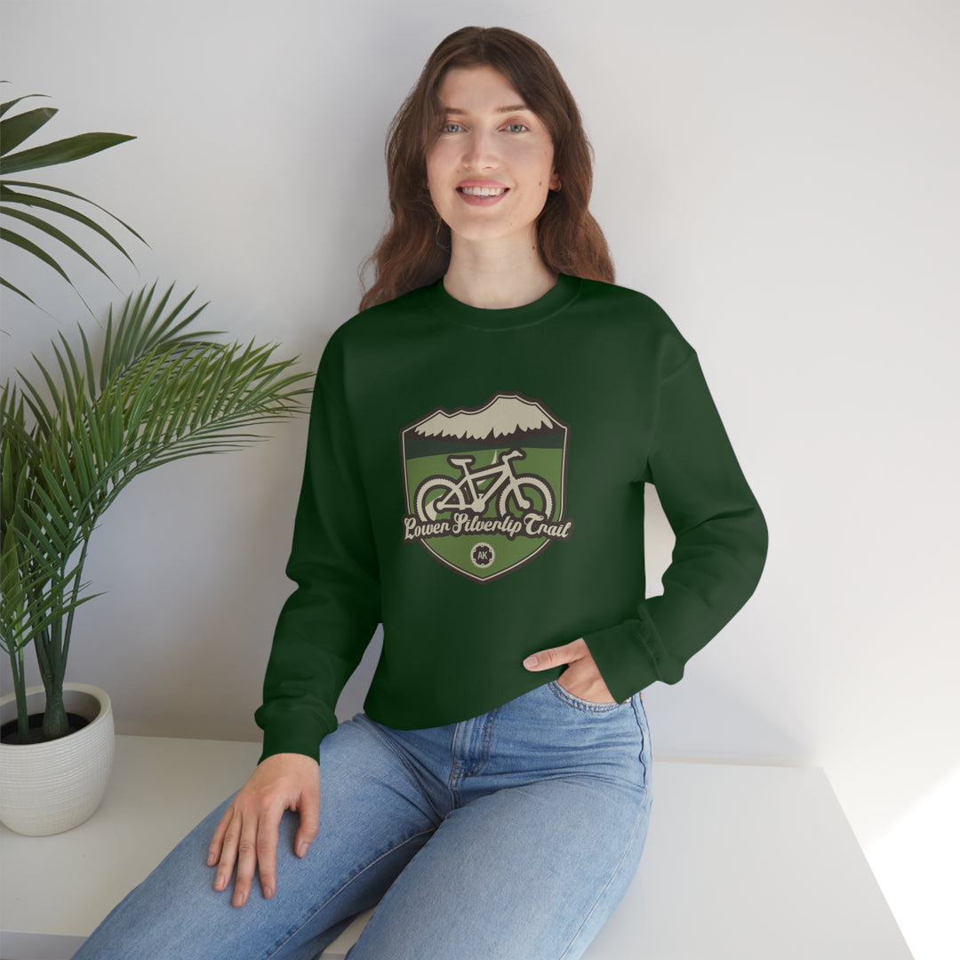 Lower Silvertip Trail - Alaska Unisex Heavy Blend Crewneck Sweatshirt