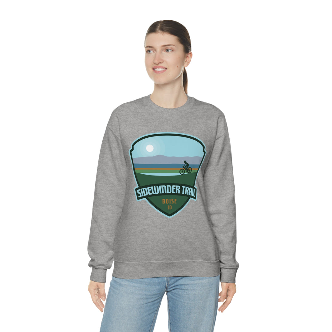 Sidewinder Trail - Boise, Idaho Unisex Heavy Blend Crewneck Sweatshirt