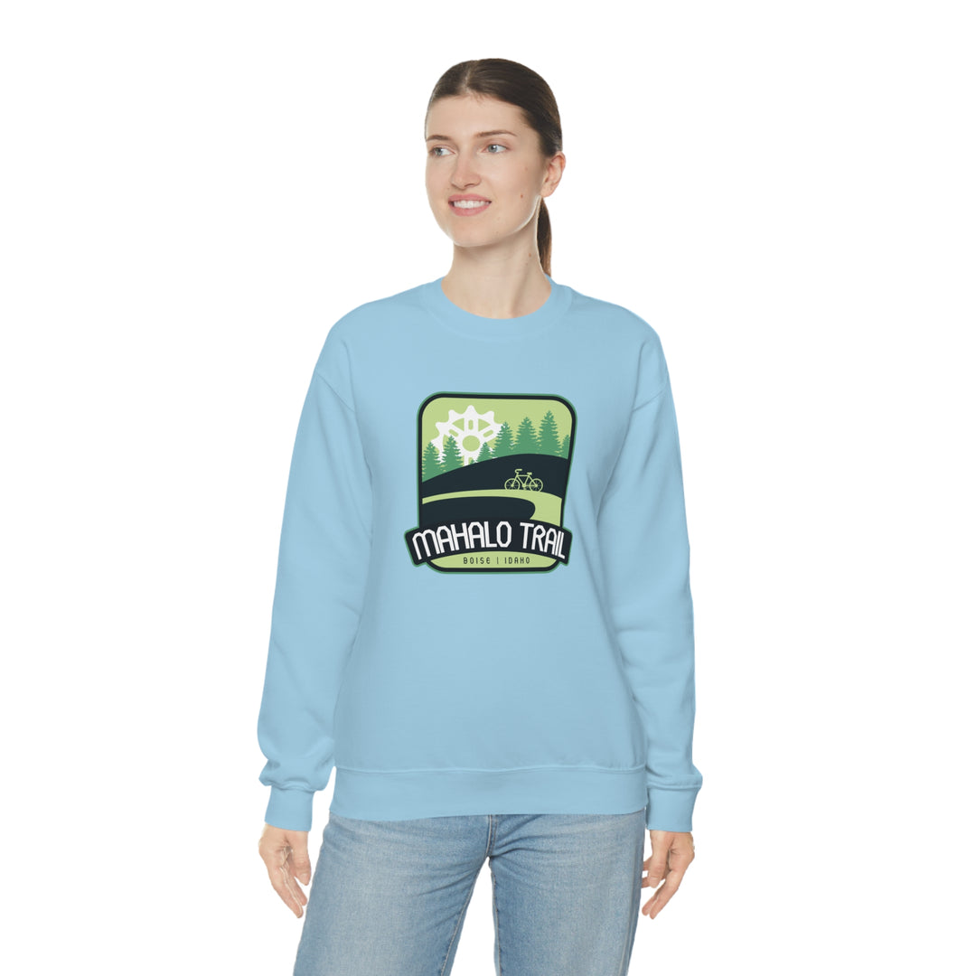 Mahalo Trail - Boise, Idaho Unisex Heavy Blend Crewneck Sweatshirt