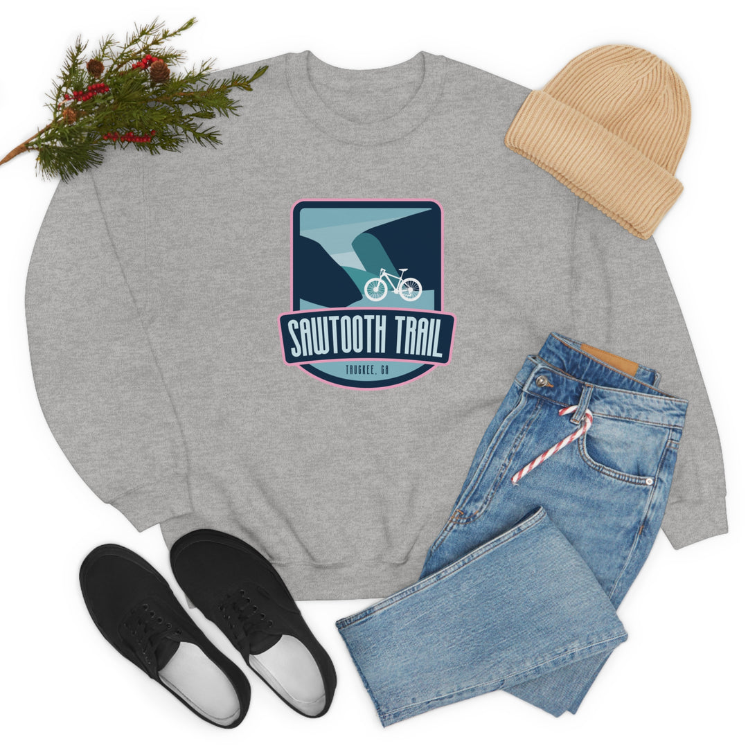 Sawtooth Trail - Truckee, California Unisex Heavy Blend Crewneck Sweatshirt