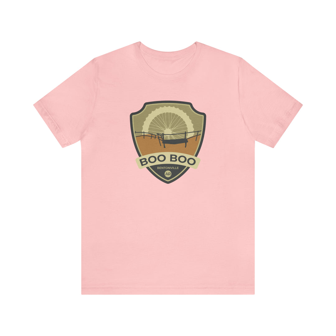 Boo Boo- Bentonville, Arkansas Unisex Jersey Short Sleeve Tee - Gift for hikers