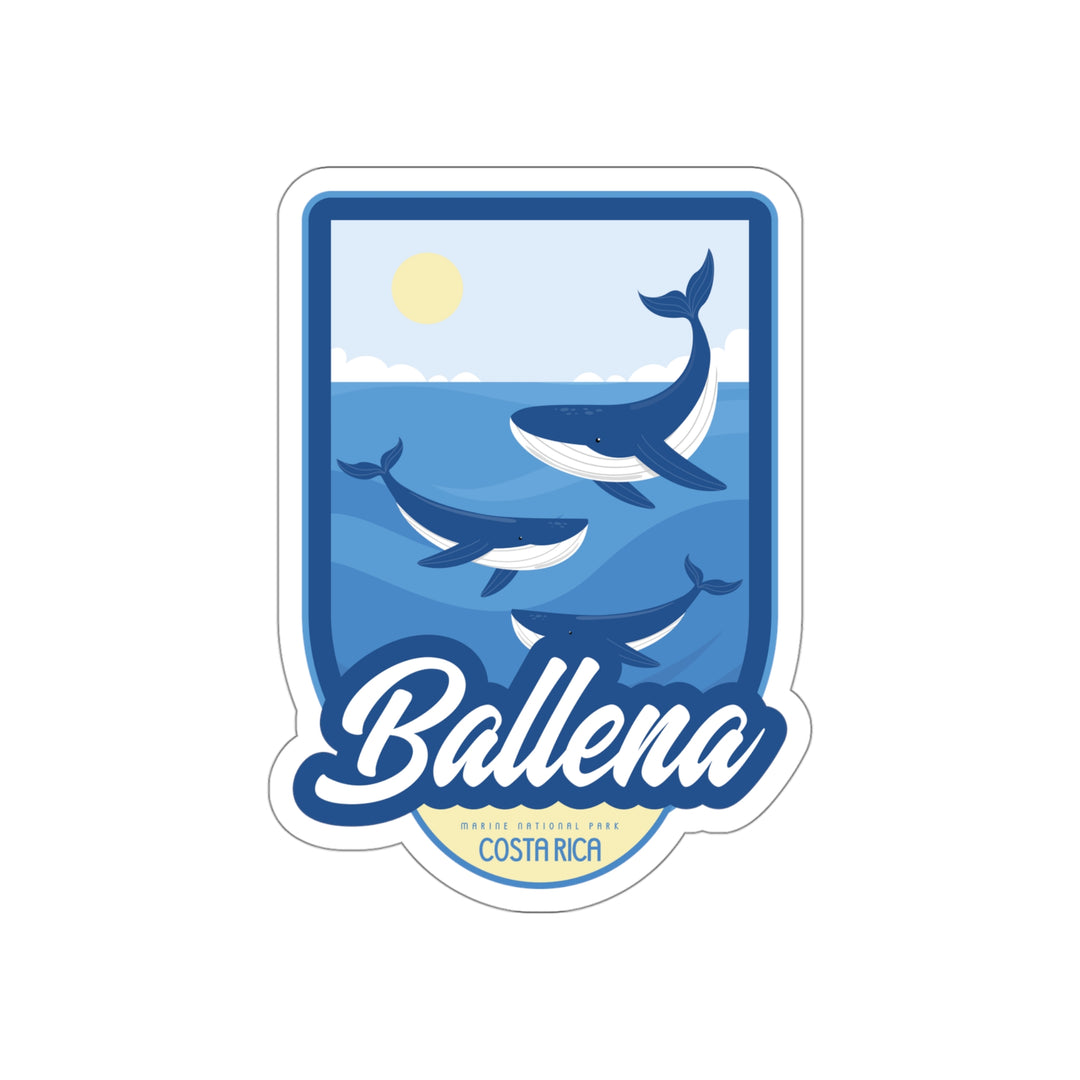 Ballena Marine National Park - Costa Rica, Outdoor Sticker