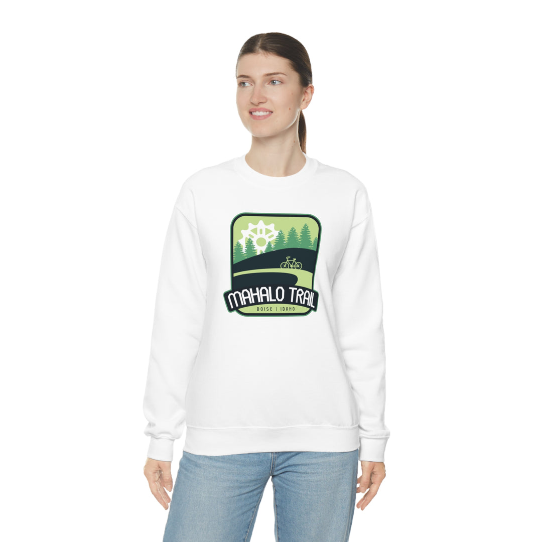 Mahalo Trail - Boise, Idaho Unisex Heavy Blend Crewneck Sweatshirt